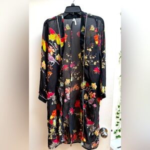 Women’s sheer kimono or beach cover-up ￼￼